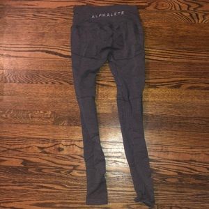 Alphalete women’s grey seamless leggings
